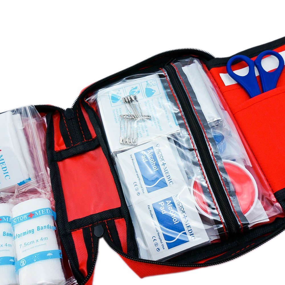 SadoMedcare Classic Complete First Aid Kit - 72 pieces