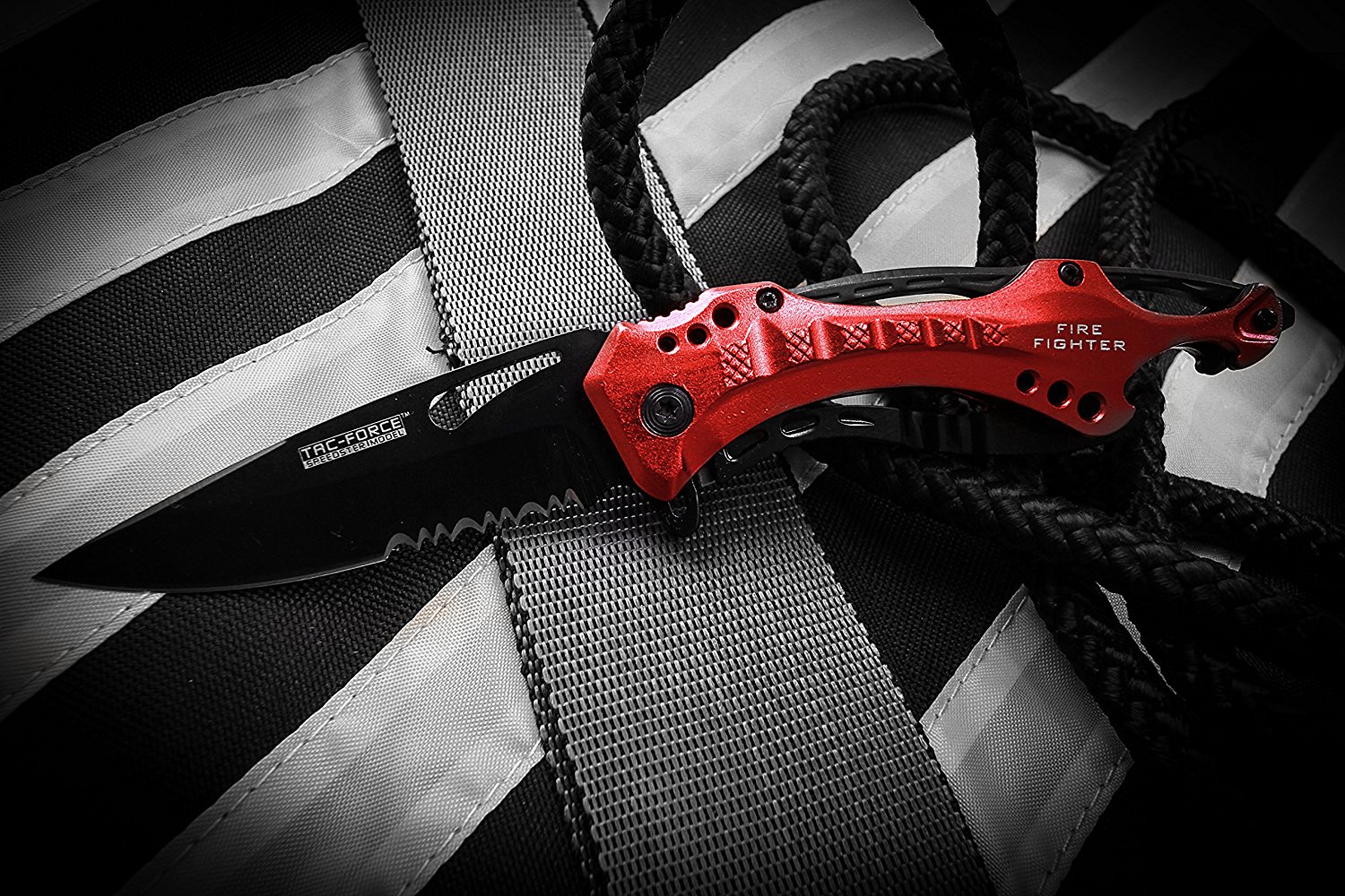 TAC Force TF-705 Assisted Opening Tactical Folding Knife RED